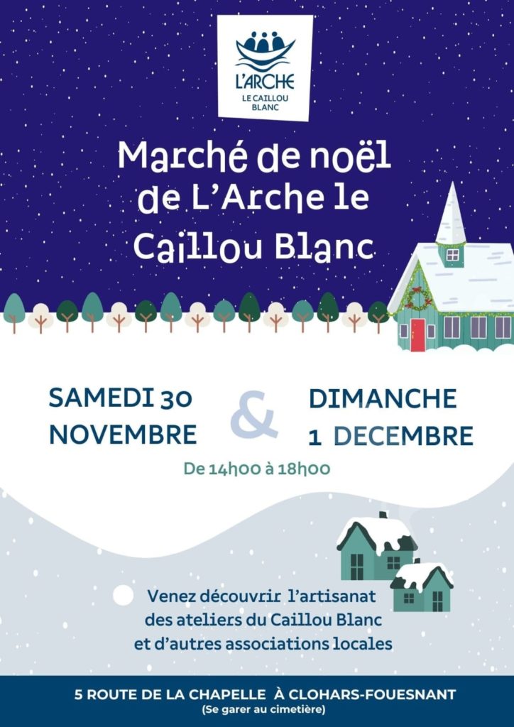 CAILLOU BLANC : Marché de Noël les 30 Novembre et 01 Décembre